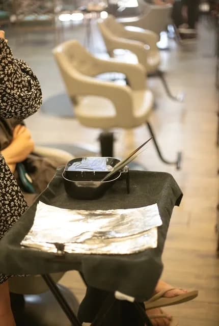 Color bowl and foils -- the tools of the craft